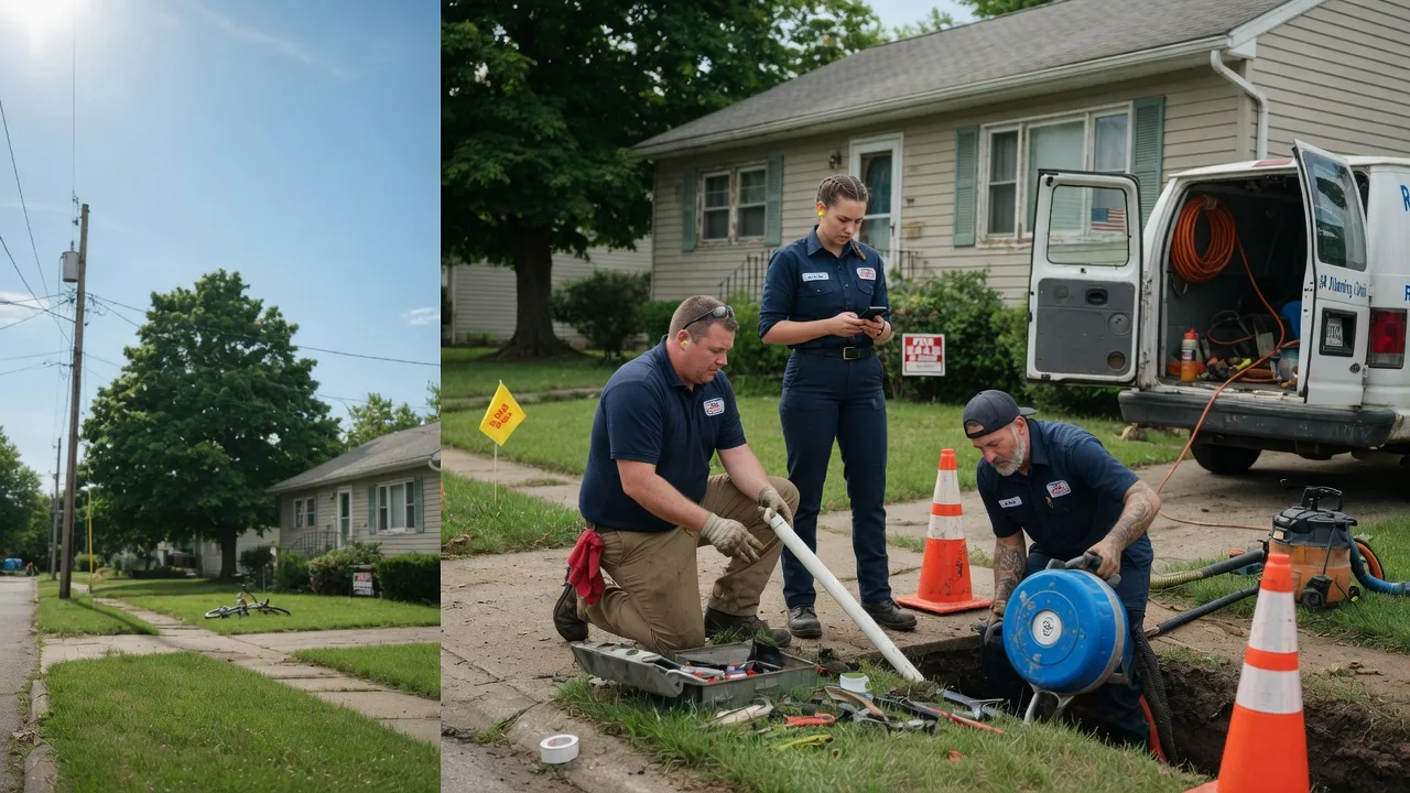 Sewer Line Repair in Dix, IL near me